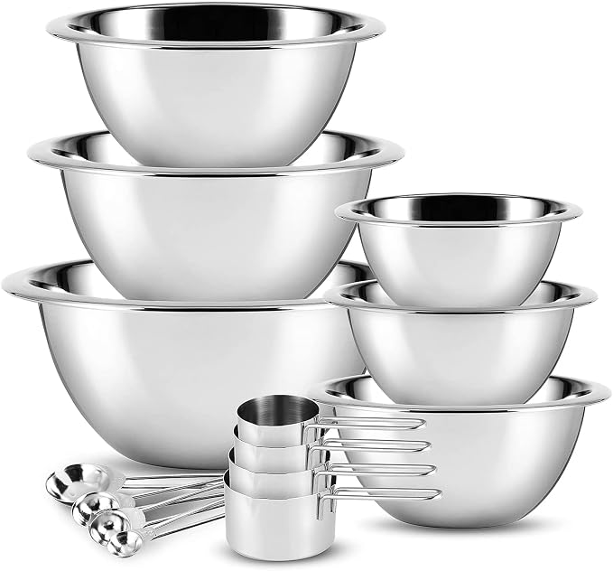 EATEX Stainless Steel Mixing Bowls by Eatex