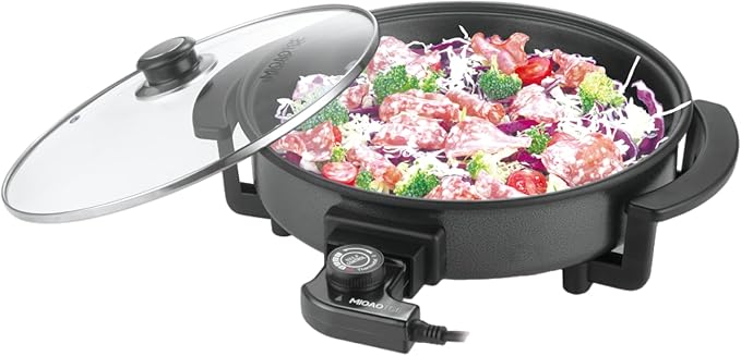 12" Round Electric Skillet by Unknown