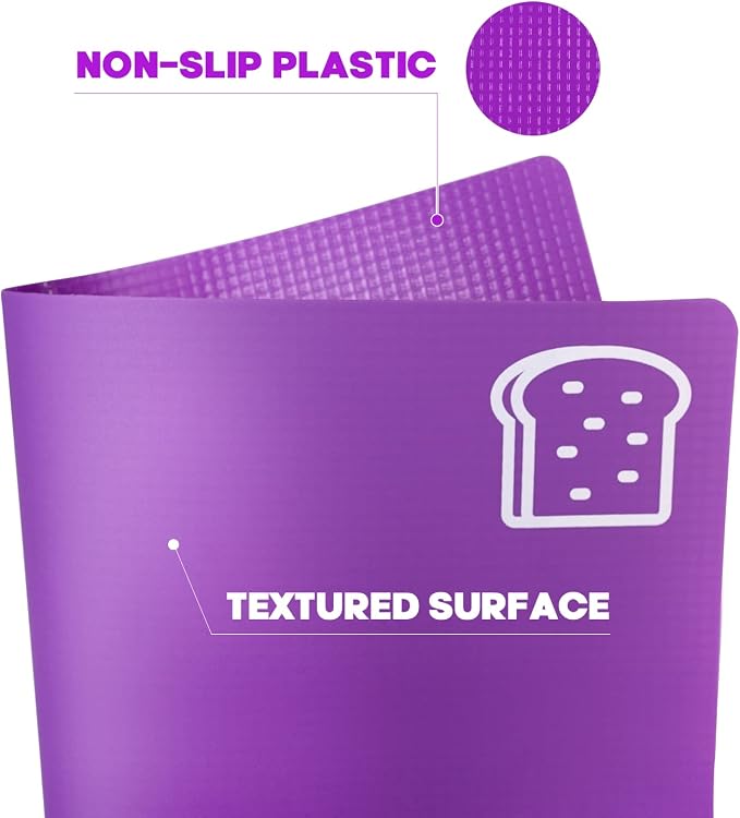 Goodluck 10 Pieces Flexible Cutting Boards, BPA Free Plastic Cutting Boards - Image 4