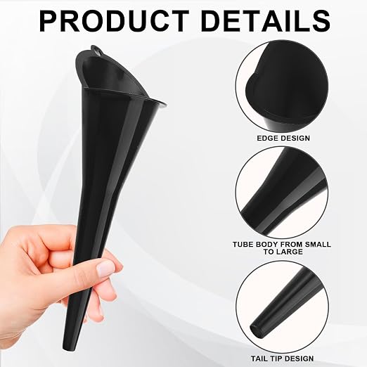 Long-Neck Oil Funnel for Automotive – Multi-Function Plastic Funnel for Oil - Image 3