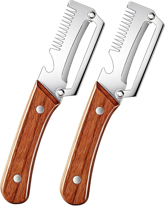 2Pcs Multi Functional Vegetable Peeler by Unknown