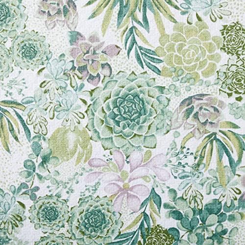 Martha Stewart Dual Purpose Kitchen Towel 2-Pack Set, Succulents