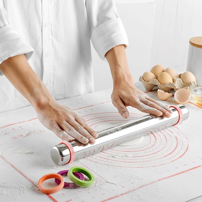Stainless Steel Rolling Pin - Image 6