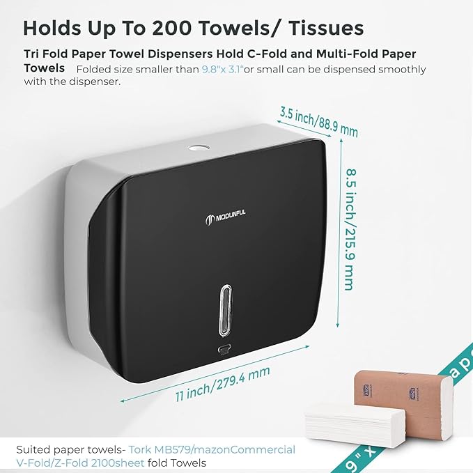 Paper Towel Dispenser Wall Mount - Image 3