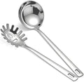 Berglander Kitchen Ladle Spoon and Spaghetti Spoon Set 2 pieces, Pasta Spoon by Berglander