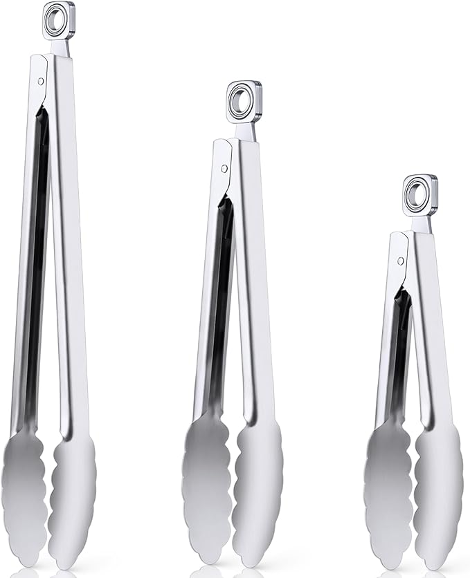 Kitchen Tongs for Cooking by HE-SANQI
