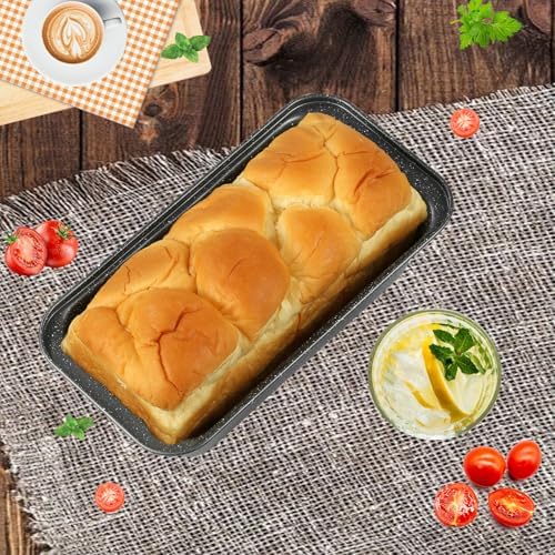 Walooza 8x4 Loaf Pan - Carbon Steel Bread Baking Pans for Homemade