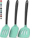 Coukre 3 Pack Silicone Spatula Set, High Heat Resistant, Fish Spatula, Solid & by Coukre