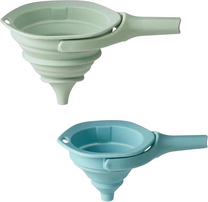 Cuisinart Set of 2 Collapsible Silicone Funnels, CTG-00-2FS by Cuisinart