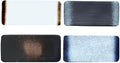 Sushi Plates, Ceramic Rectangular Platters Serving Trays Set, Sushi