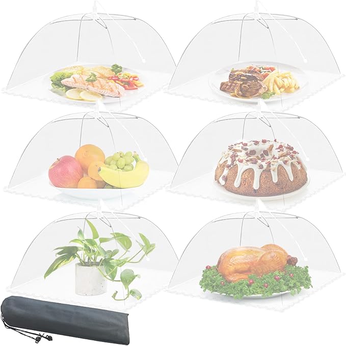 Mesh Food Covers for Outdoors by Gosuny
