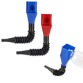 Funnels for Automotive Use, Flexible Draining Tool Snap Funnel, Retractable by Crkeiyr