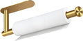 Paper Towel Holder, Self Adhesive or Drilling Paper Towel Holder Under Cabinet by ProvideThePerfectChoice