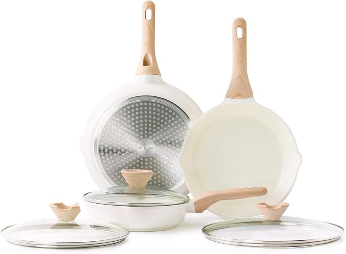 Kordisen Ceramic Nonstick Frying Pan Skillet Set by Kordisen