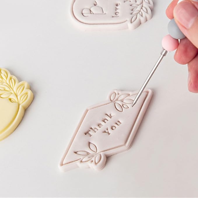 Icing Pin, Scriber Needle for Cake Decorating Strawberry Beaded Cookie - Image 7