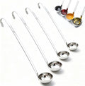 Markeny 4 Pieces Stainless Steel Soup Ladle Metal Handle Ladle by Markeny