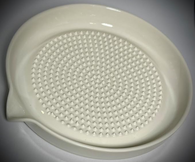 BonCera, Premium Ceramic Garlic Grater Plate 3-Piece Set - Image 6