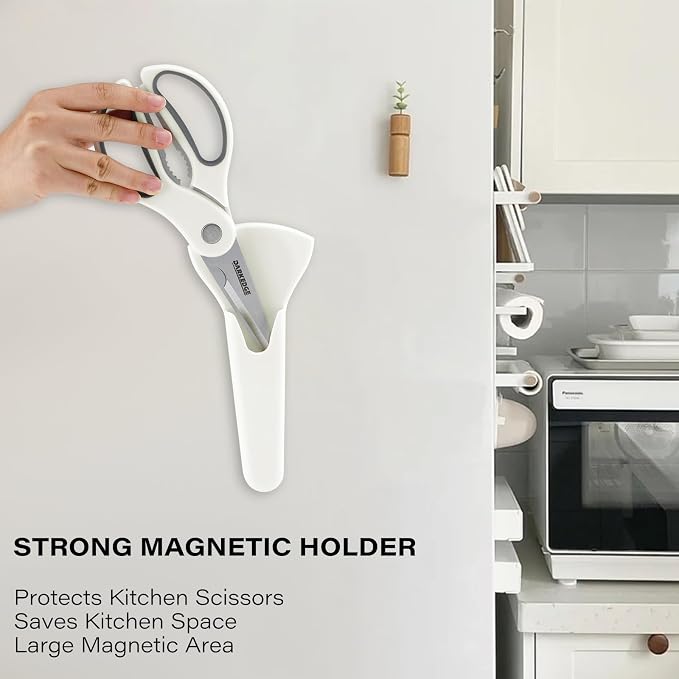 Kitchen Scissors Holder Magnetic Scissors Protector - Image 5