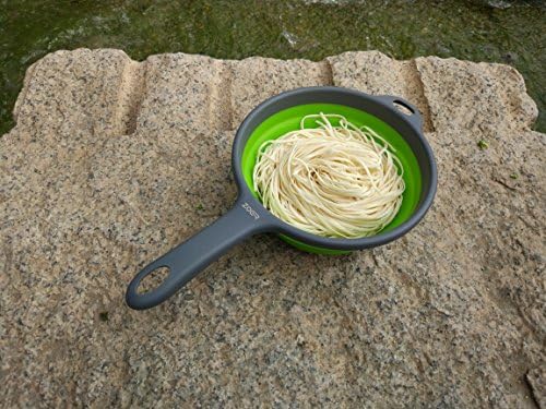 ZOER Kitchen Foldable Pasta Strainers,Collapsible Colanders with