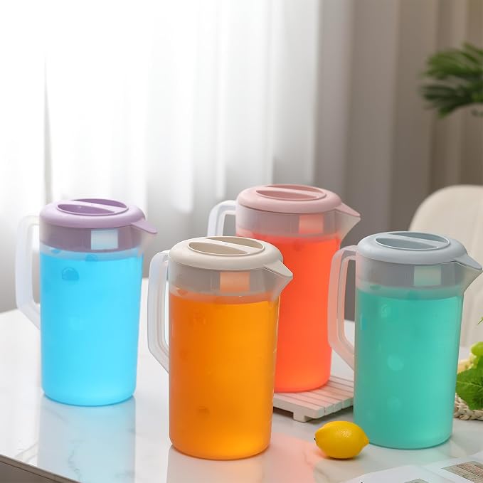 Uiifan 4 Pcs Plastic Water Pitcher - Image 7