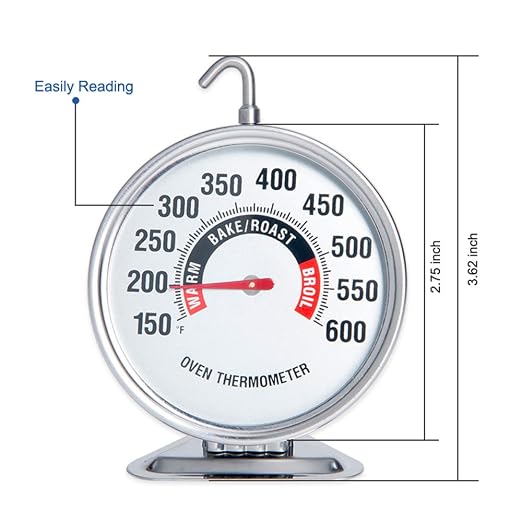 Oven Thermometer Extra Large 3" - Image 4