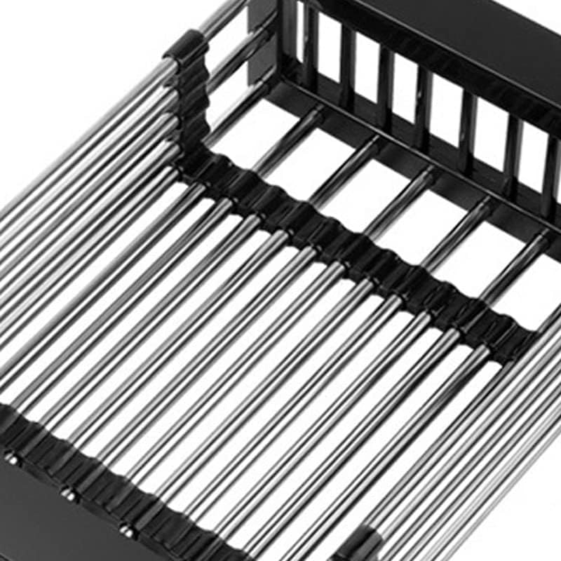 Over The Sink Strainer, Expandable Dish Drying Rack with Adjustable