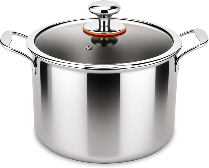 Titanium Stock Pot, 7QT StockPot by Unknown