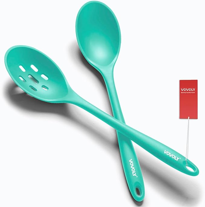 Silicone Spoons for Cooking by VOVOLY