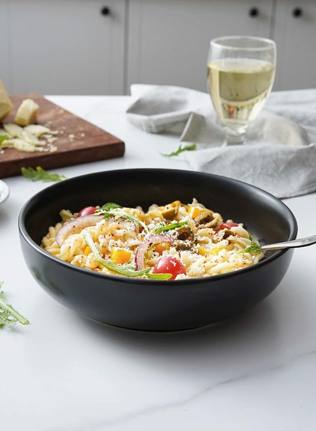 LE TAUCI Pasta Bowls 45 oz, Salad Bowls Set - Image 2