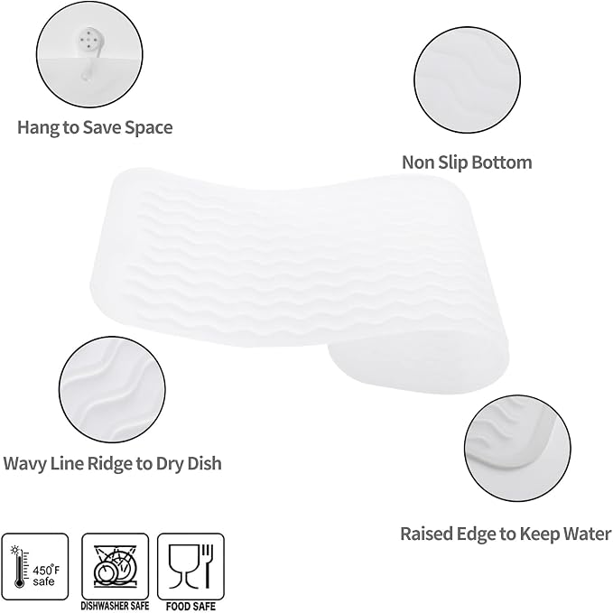 MicoYang Silicone Dish Drying Mat - Image 4