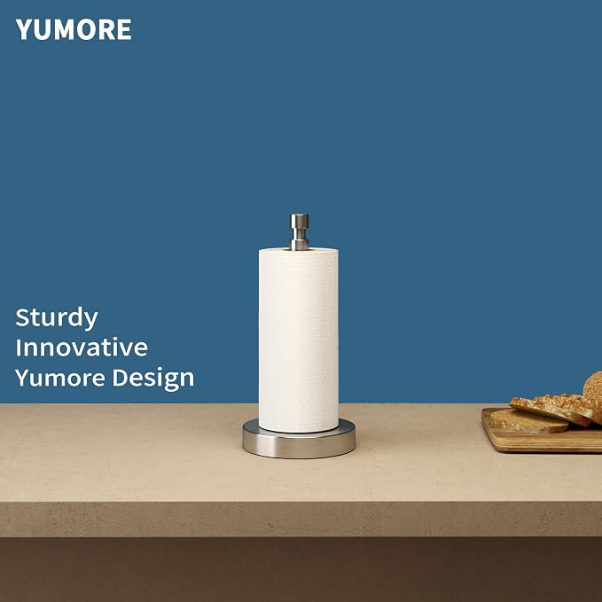 YUMORE Paper Towel Holder Countertop, Counter Paper Towel Holder - Image 2