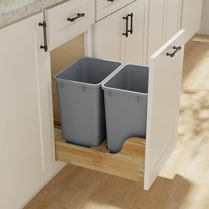 ROOMTEC Lightweight and Durable Slim Trash Can, Wastebaskets - Image 8