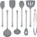 8 PCS Cooking Utensils Set, Vayvnt Silicone Kitchen Spatula Set by Vayvnt