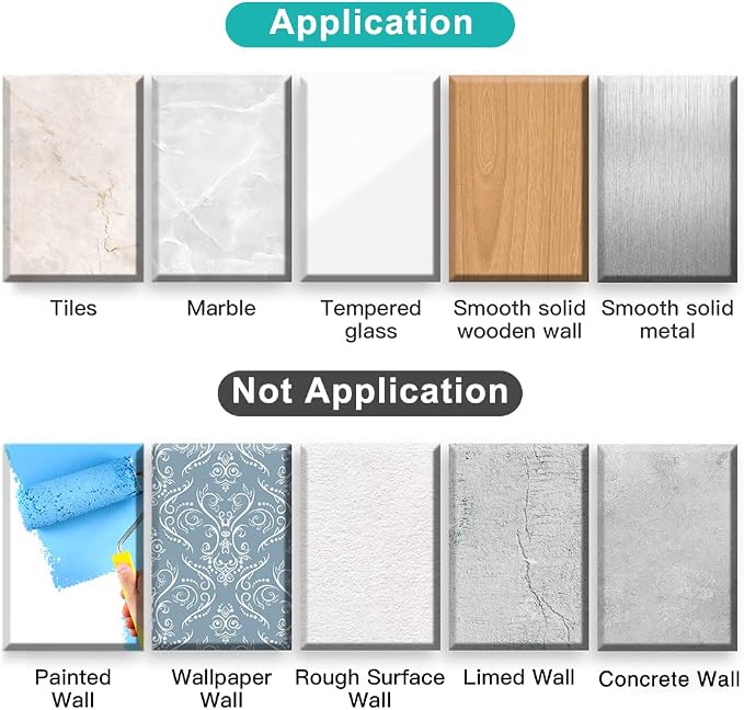 MGahyi 13.2 Inch Wall Mount Paper Towel Holder, Self Adhesive & Drilling Dual - Image 6