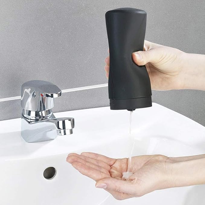 RefillableDish Washing Liquid Dispenser, Silicone Divided Bottle Easy Squeeze - Image 5