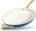 Gotham Steel 14 Inch Non Stick Frying Pans, Family Sized Non Stick Skillet by GothamSteel