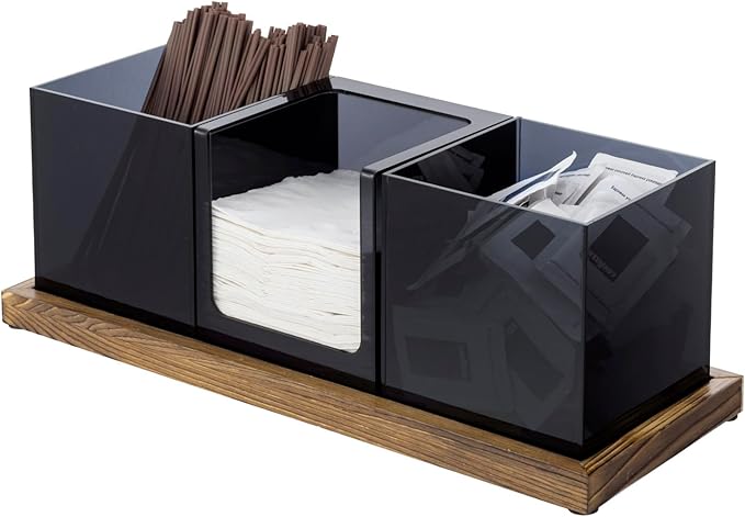 MyGift Coffee Organizer, Modern Acrylic Coffee and Tea Organizer by MyGiftHome