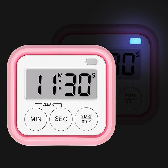 Timer, Kitchen Timers for Cooking Classroom Timer for Kids Teachers Magnetic - Image 3