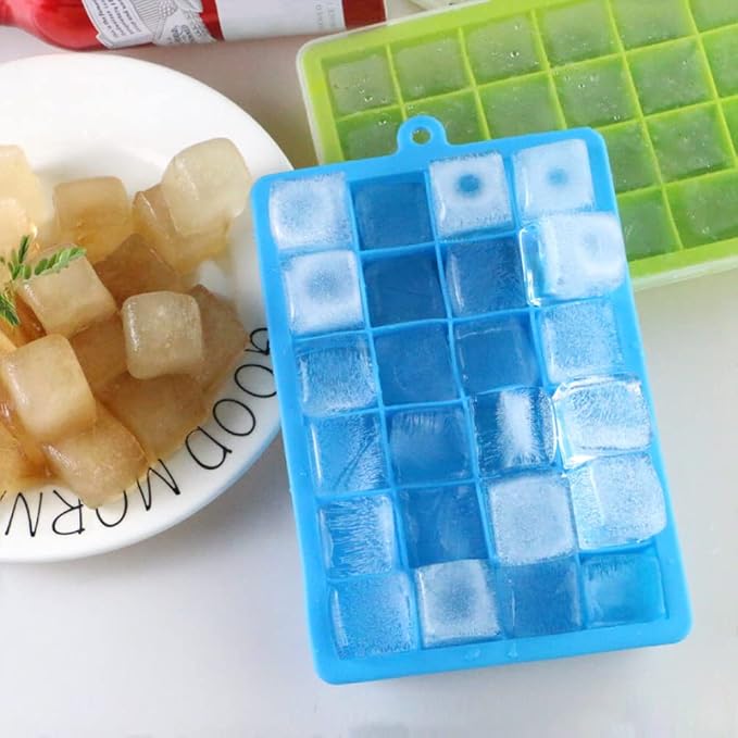 TAO CICADA Ice Cube Tray, 3 Pack Silicone Ice Cube Molds, Ice Cube Trays - Image 4