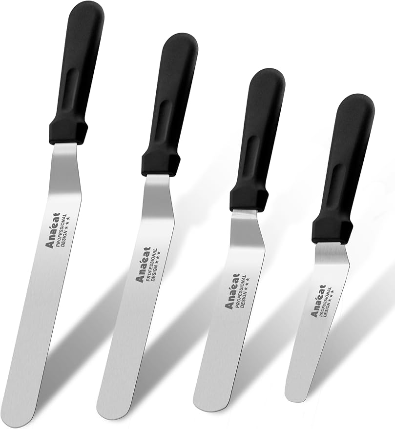 Anaeat Icing Spatulas, Pastry & Baking by Anaeat