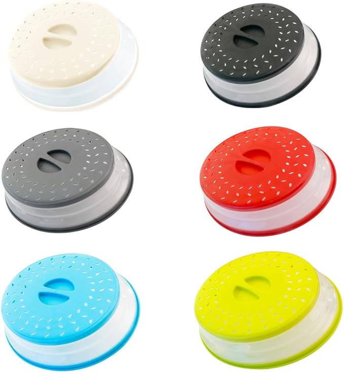 Collapsible Microwave Splatter Cover, 10.5 Inch, Dishwasher-safe, Microwave - Image 8