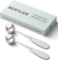 2PCS 1tsp Single Measuring Spoon, Stainless Steel Individual Teaspoon, Metal by BERYLER