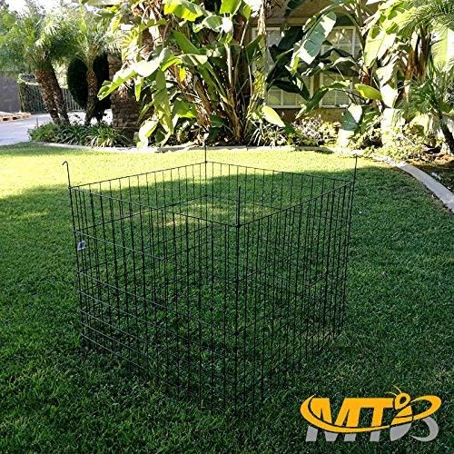 Garden Wire Compost Bin, 30x30x24 Inches, Green