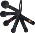 Fox Run Measuring Set, 6 Piece Plastic Measuring Spoon Set, 1/4 TSP to 1 TBL by foxrunbrands