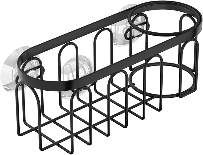 2-in-1 Sponge Holder for Kitchen Sink, Sink Caddy Kitchen Sink Organizer - Image 2