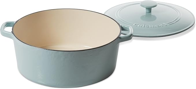 Cuisinart Chef's Classic Enameled Cast Iron Round Covered Casserole - Image 2