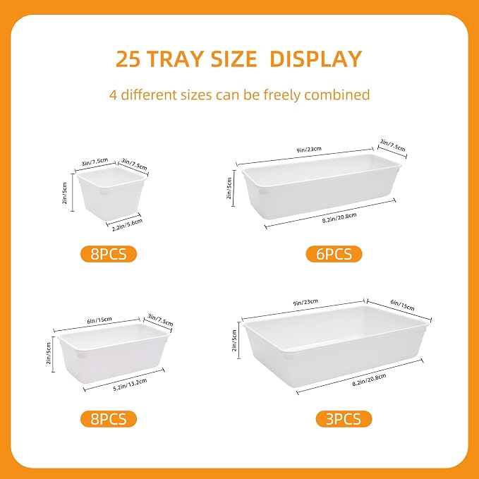 Kitchen Desk Drawer Organizers Storage - Image 2