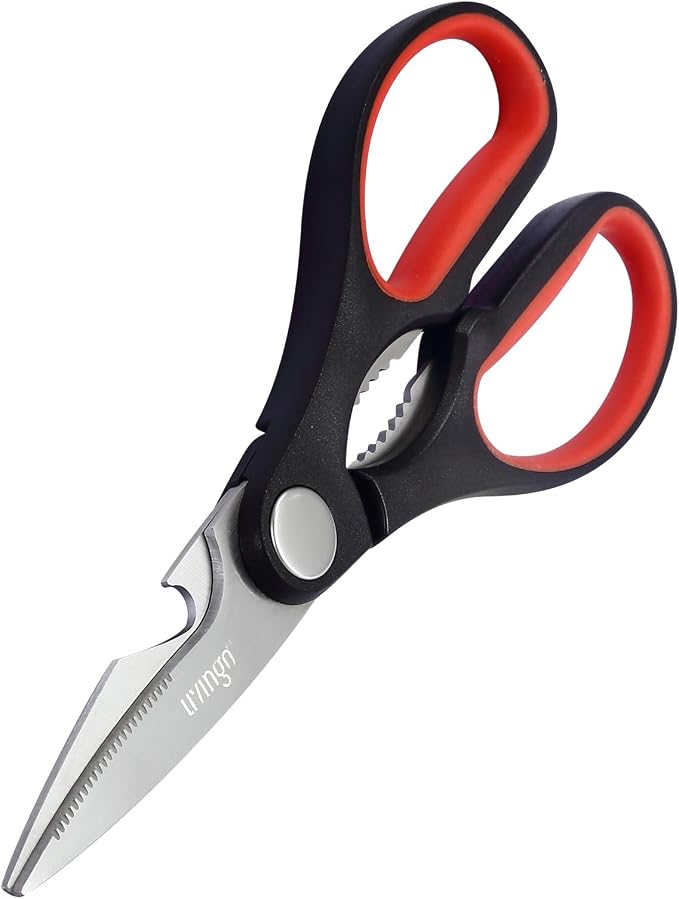 LIVINGO 8" Kitchen Scissors All Purpose - Image 3