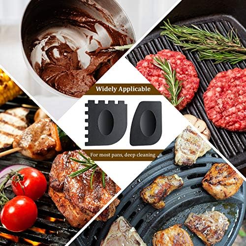 Patelai 7 Pcs Cast Iron Cleaning Kit