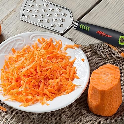 ALLTOP Food Graters, Stainless Steel, Set of 3